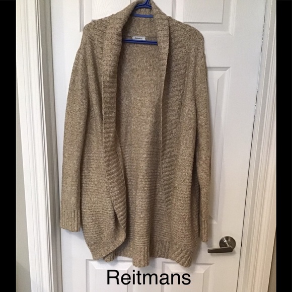 Plus Size Reitmans Chunky Knit Edge To 